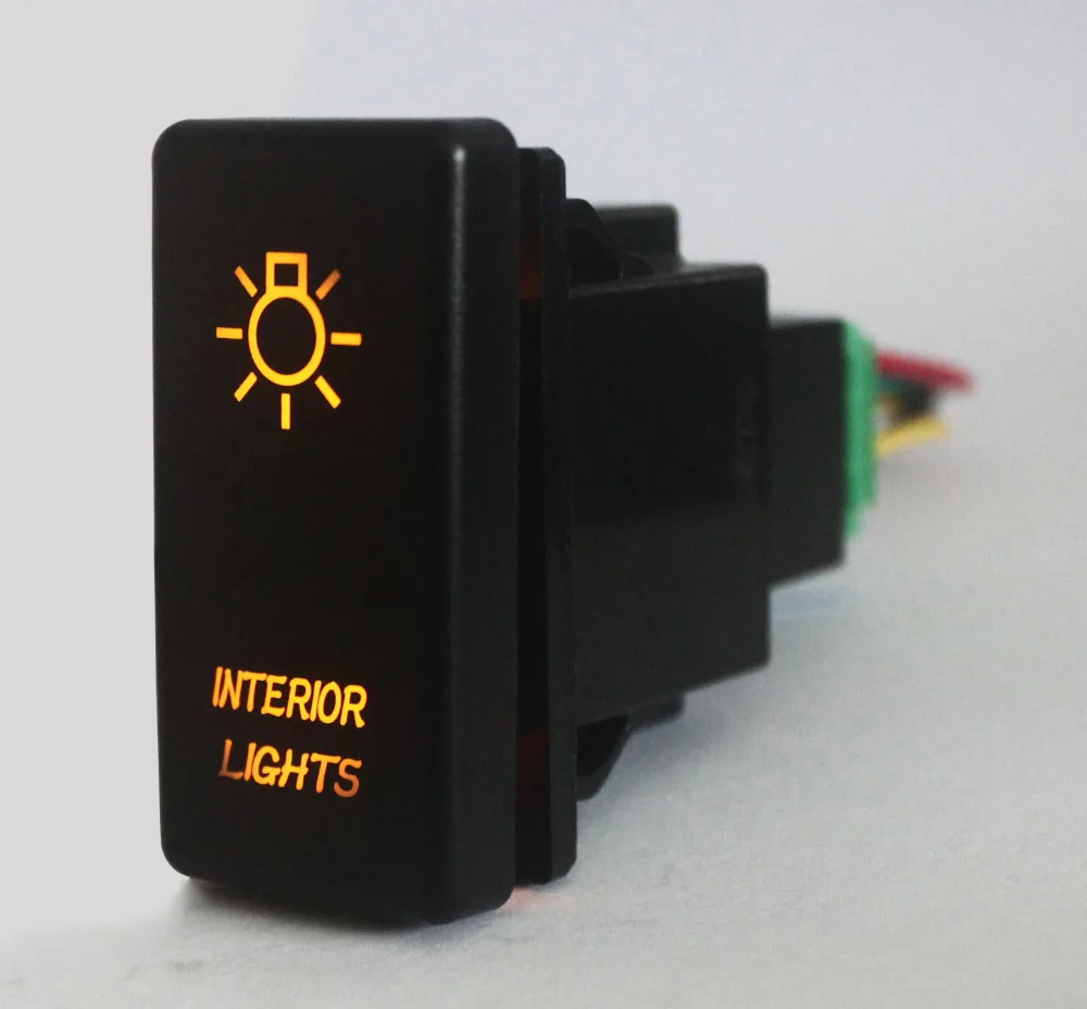 Оранжевый Светодиодный светильник IP65 для автомобилей лодок грузовиков Carling ARB