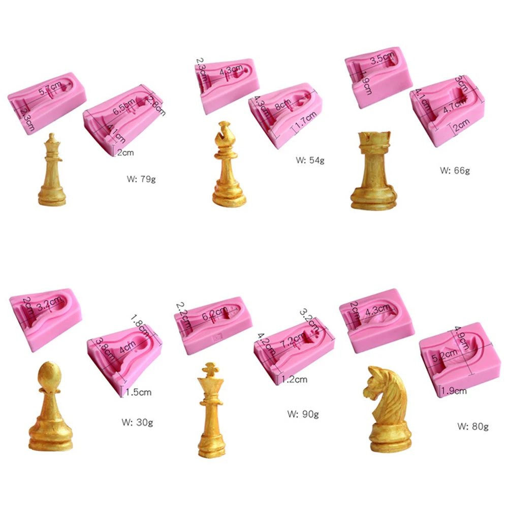 Форма для хлебобулочных изделий глина из смолы силиконовая 3D форма шахматного