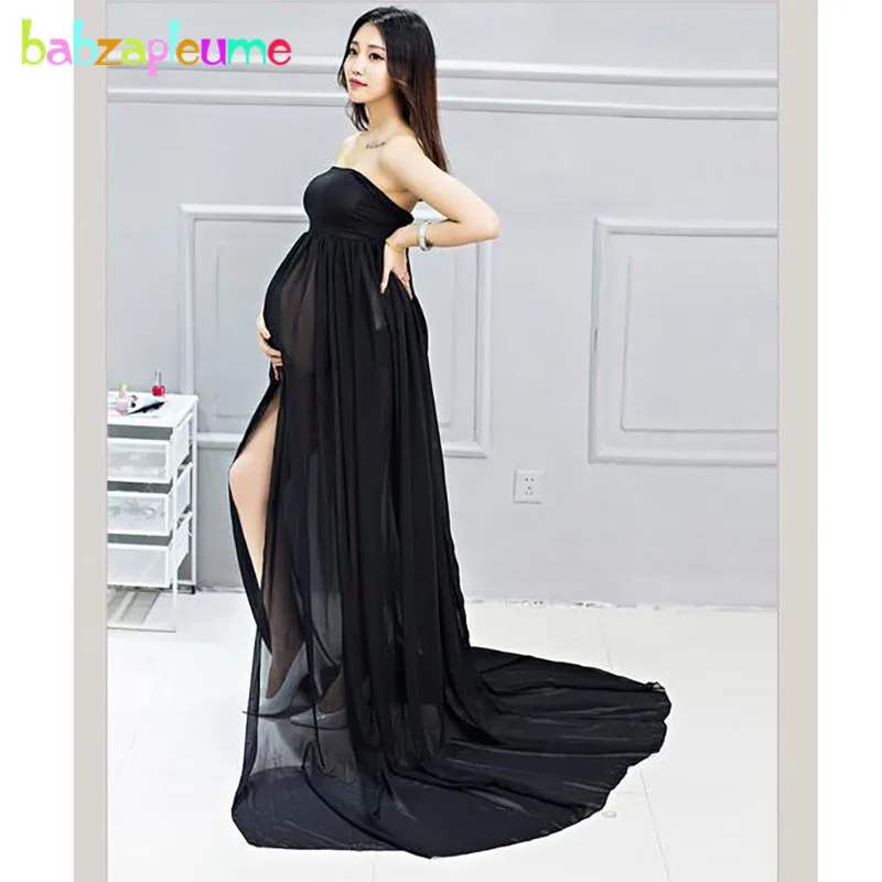 2018 Летнее Длинное Платье для беременных фотографирования Одежда женское