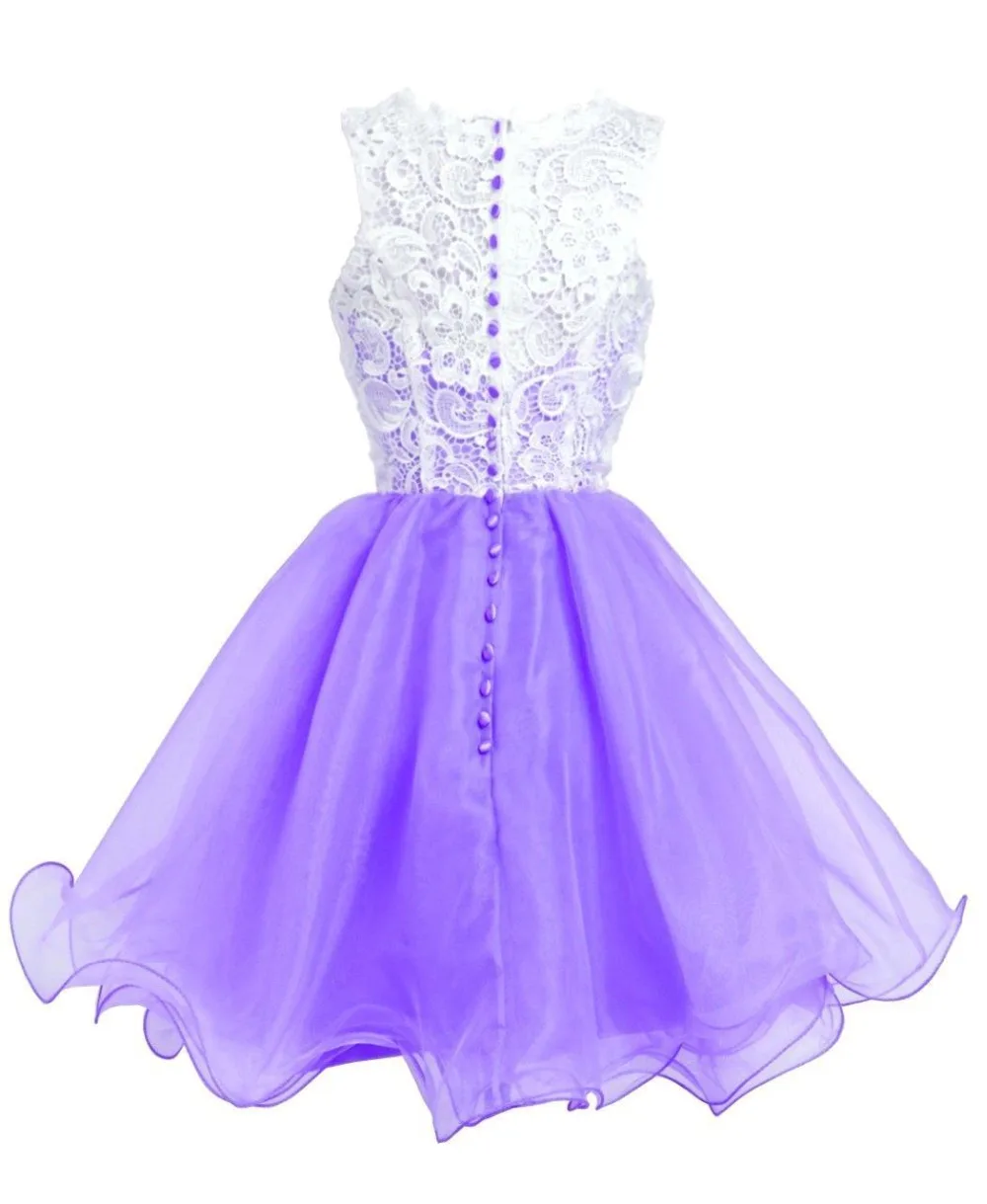 2019 белый кружевной лиф розовая Тюлевая юбка платья для выпускного вечера 8 класс