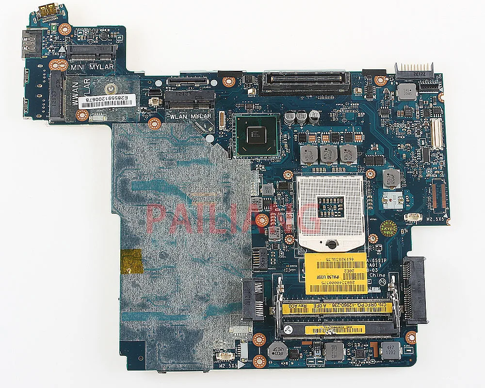 Материнская плата PAILIANG для ноутбука DELL E6420 материнская ПК 0RFCPG LA 6591P полностью