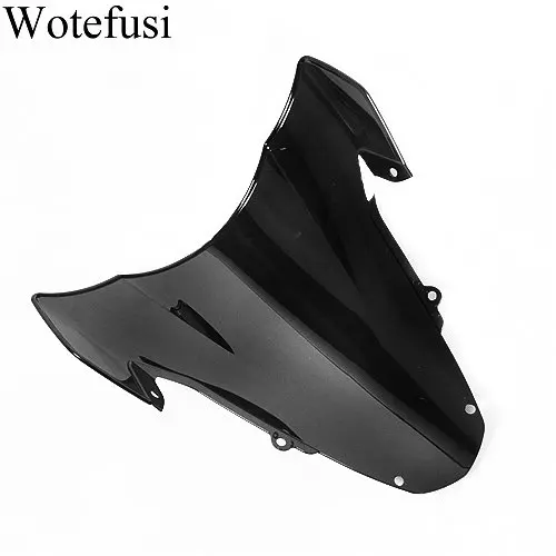 

Wotefusi High Quality ABS plastic Black Windscreen Windshield For Suzuki GSXR1000 03-04 2003 2004 [CK495]