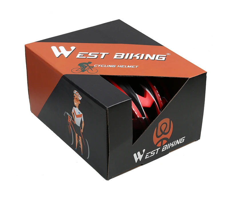 WEST BIKING велосипедный шлем EPS интегрально-формованные очки сетка от насекомых ультралегкие Casco Ciclismo MTB дорожный велосипед велосипедные очки шлем