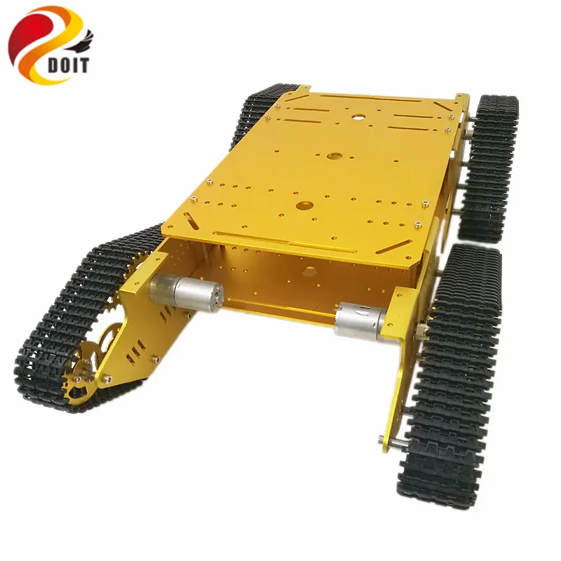 Игрушечный робот DOIT Caeser TD900 4WD гусеничный металлический робот-бак умный