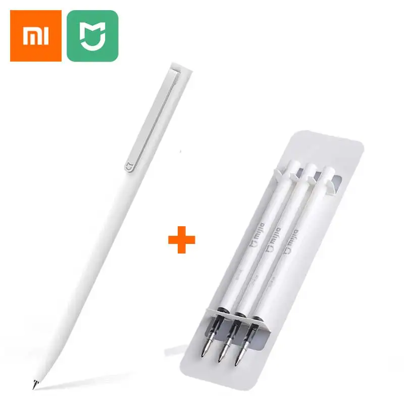 Оригинальные ручки Xiaomi Mijia 9 5 мм гладкие швейцарские стержни PREMEC японские чернила
