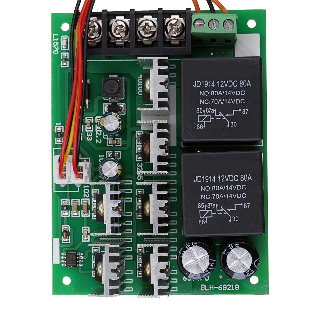 DC 10-50V 12/24/48V 60A PWM контроллер скорости двигателя постоянного тока CW CCW Реверсивный