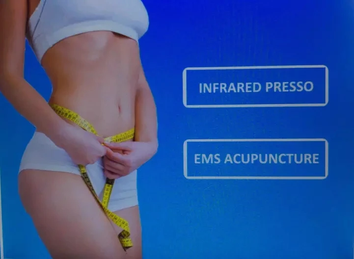 3 в 1 дальняя инфракрасная+ ems Терапия лимфодренаж прессотерапия машина для похудения тела