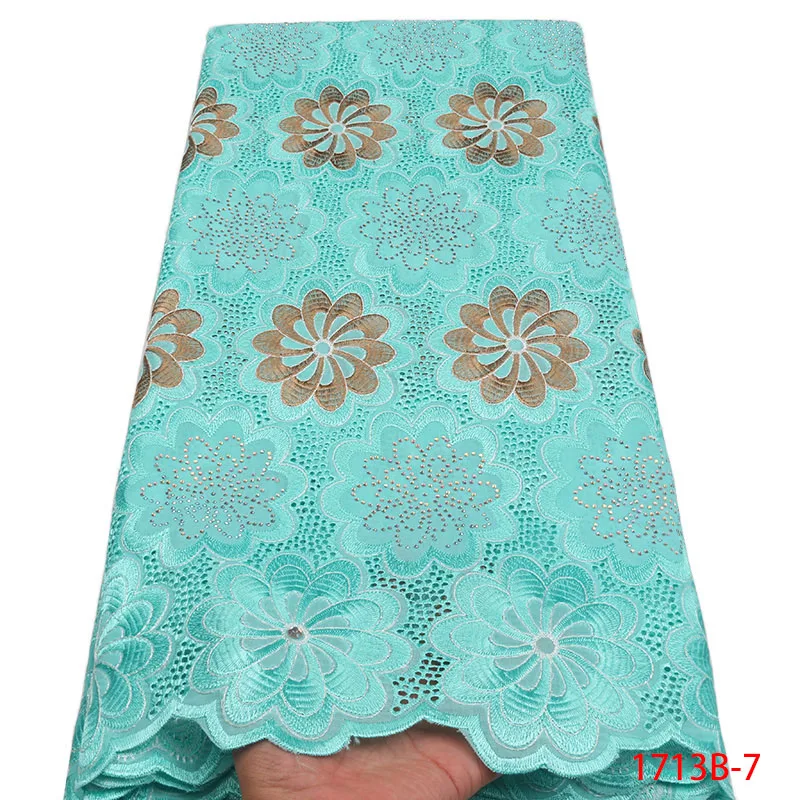 Nigerian Lace Fabric 2018 High Quality Applique Swiss Voile In Switzerland White African Dresses L1713B-2 | Дом и сад