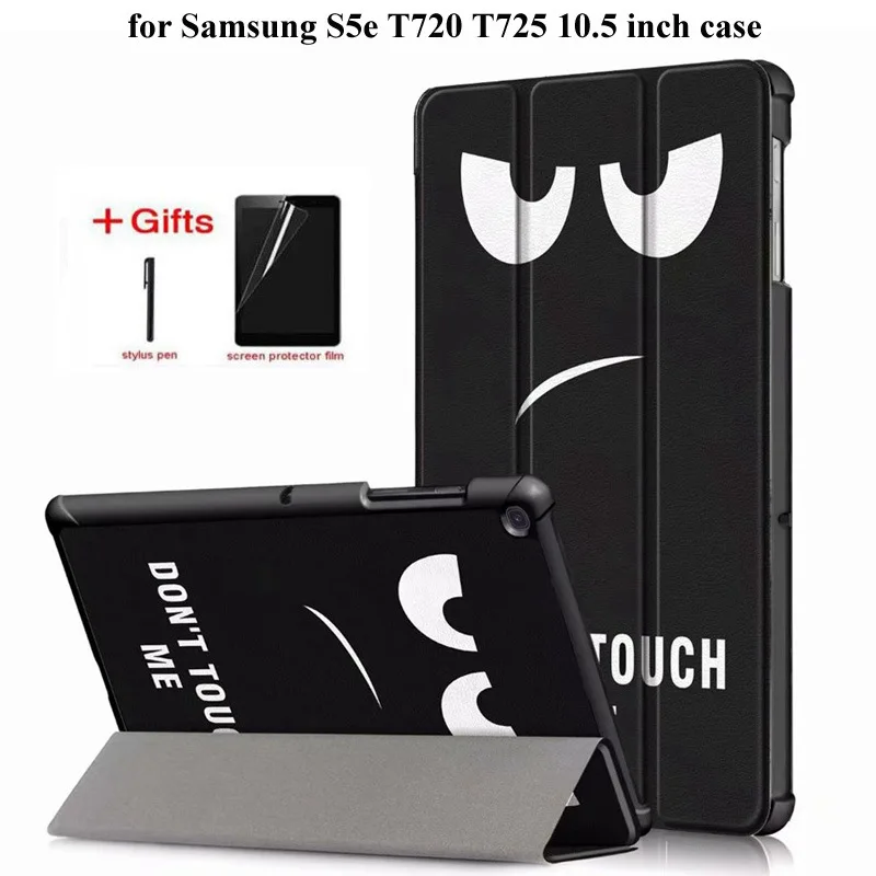 Новый ультра тонкий чехол для Samsung Galaxy Tab S5E 2019 SM T720 T725 Funda планшет Защитная крышка