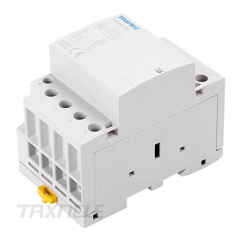 4P 32A 63A 2NC2NO 4NO 4NC 220 В/230 В 50/60 Гц din-рейка бытовой Ac модульный контактор | Обустройство