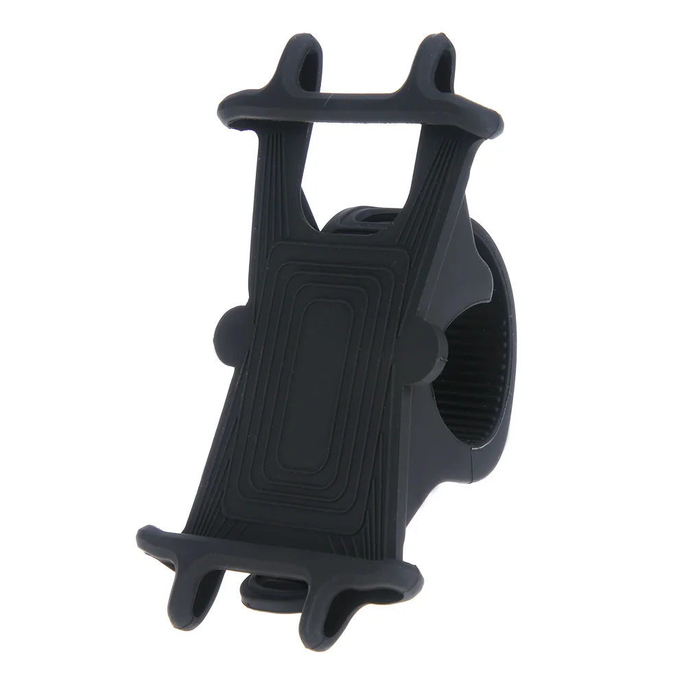 Черный Rovtop Bicycle Phone Holder for IPhone Samsung Universal Mobile Cell Phone Holder Bike Handlebar Clip Stand GPS Mount Bracket - Цвет: Черный