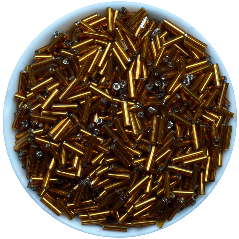Стеклянные бусины с двумя отверстиями 2 х6 мм 500 шт.|beads for jewelry making|spacer beadsbeads |