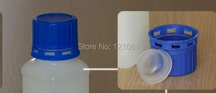 100 мл 6 шт.! Медицинские пластиковые бутылки для жидкости из полиэтилена высокой