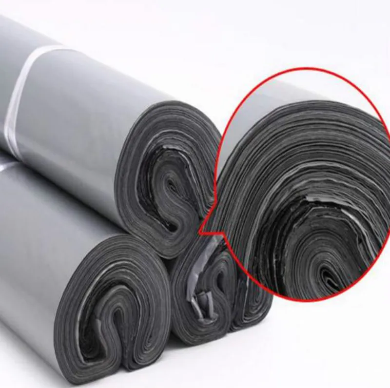 35*45 см курьерские Сумки Серебристая Курьерская сумка полиэтиленовый почтовый