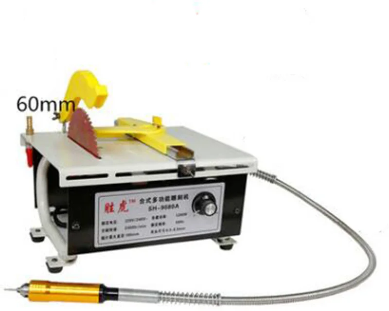 Мини-Настольная пила мини-пила для нефрита высокая мощность 1380 Вт | Инструменты