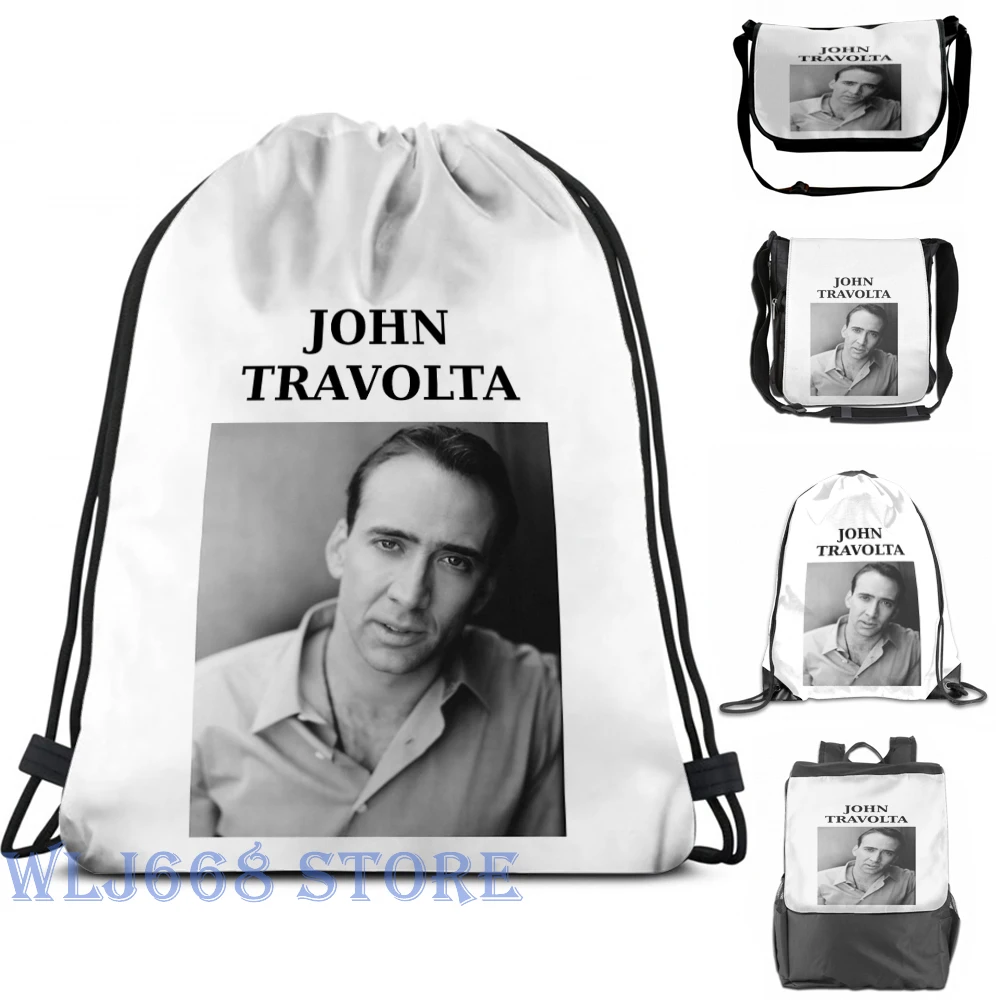 Забавные женские сумки через плечо с графическим принтом Николя травольта... Джон