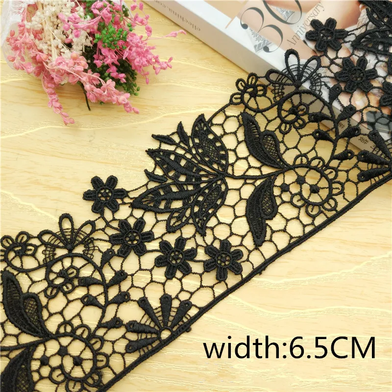 Водорастворимая кружевная лента из чистого хлопка 2 ярдов ширина 9 см утолщенные