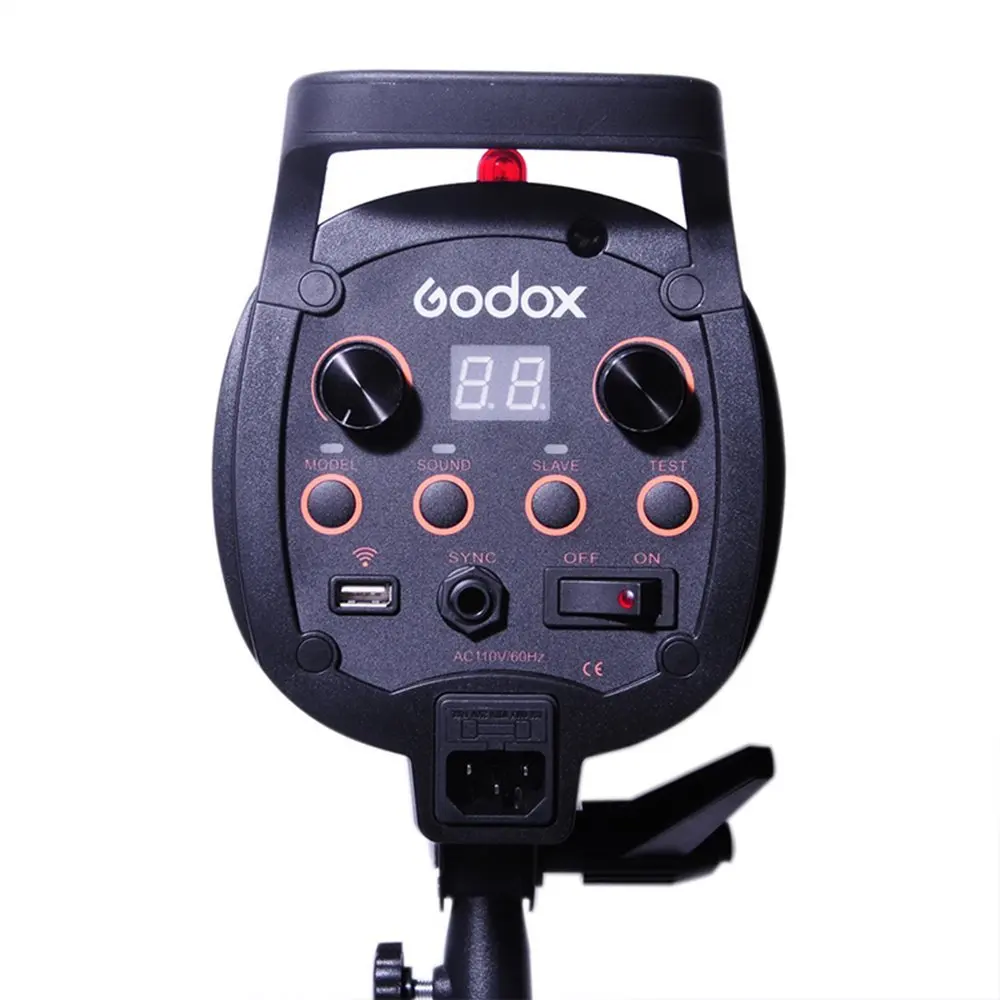 

Godox QT-400 QT400 400W Hi Speed Duration 1/5000s Studio Flash Strobe Light 110V 220~240V