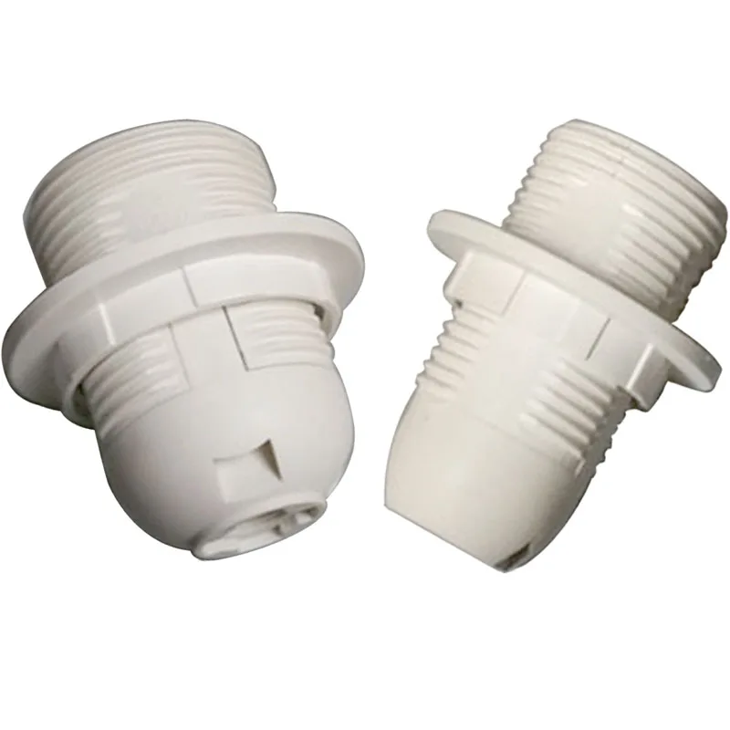 E14 LED пластиковый держатель лампы E27 Эдисон Винт лампа гнездо DIY Цоколь аксессуары