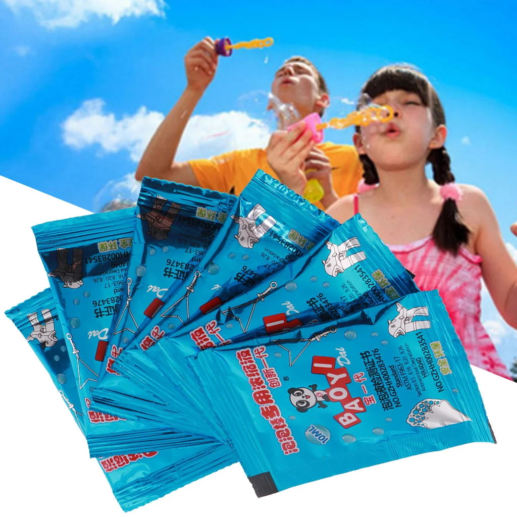 

10pcs Bubble Liquid 100ml Concentrate Bubbles Liquid Soap Water Bubble Gun Accessories bubble water
