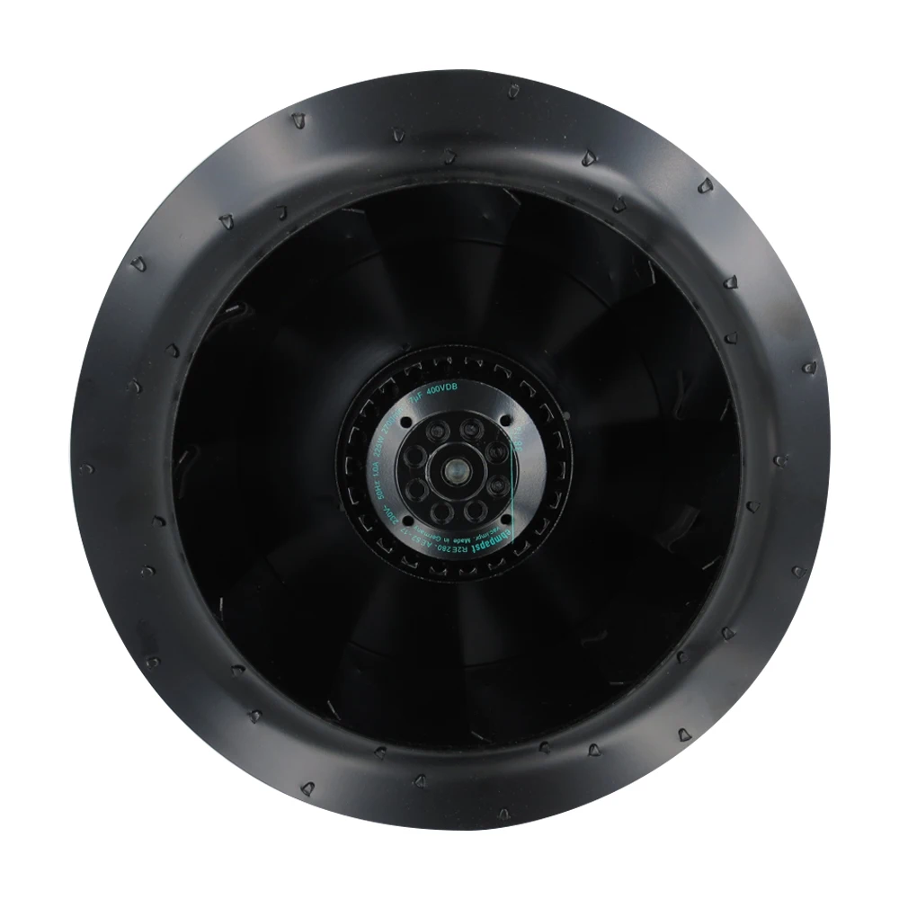 Imported German EBM центробежный вентилятор R2E280-AE52-05/17 AB Wacon Инвертор Вентилятор охлаждения