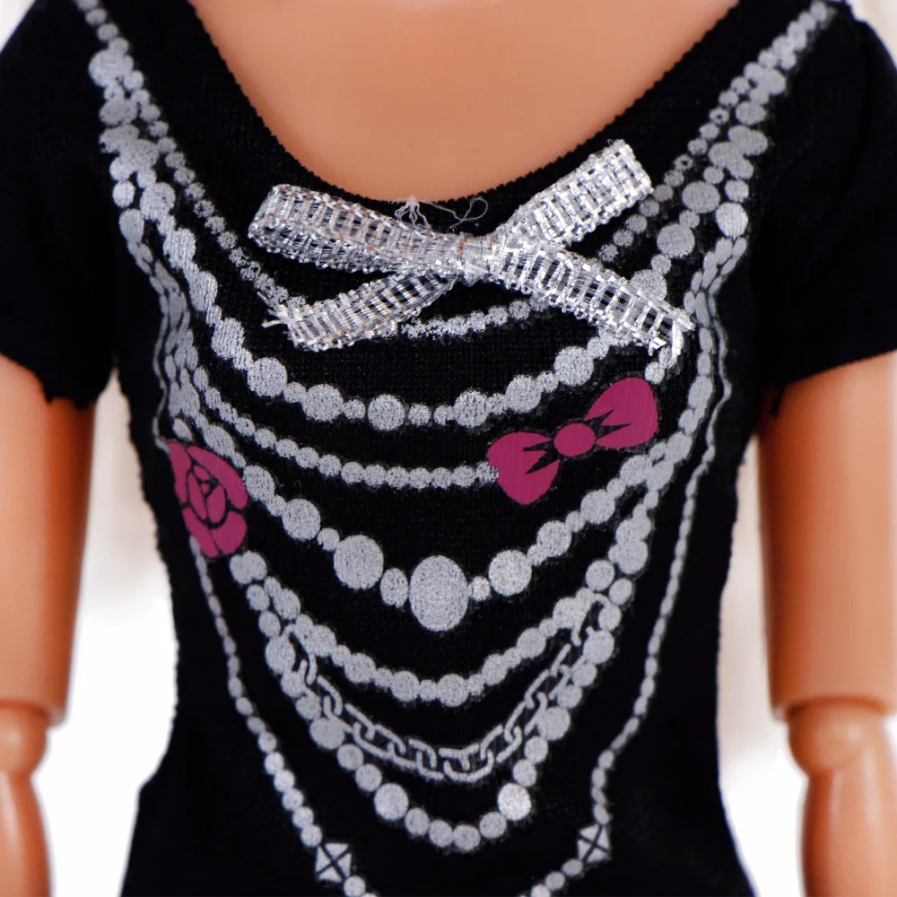 Одежда ручной работы 1 шт. блузка в специальном стиле черная Милая футболка