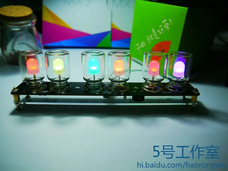 Светлые часы сделай сам электронные наборы для пайки|kit head|kit brassclock mechanism kit |