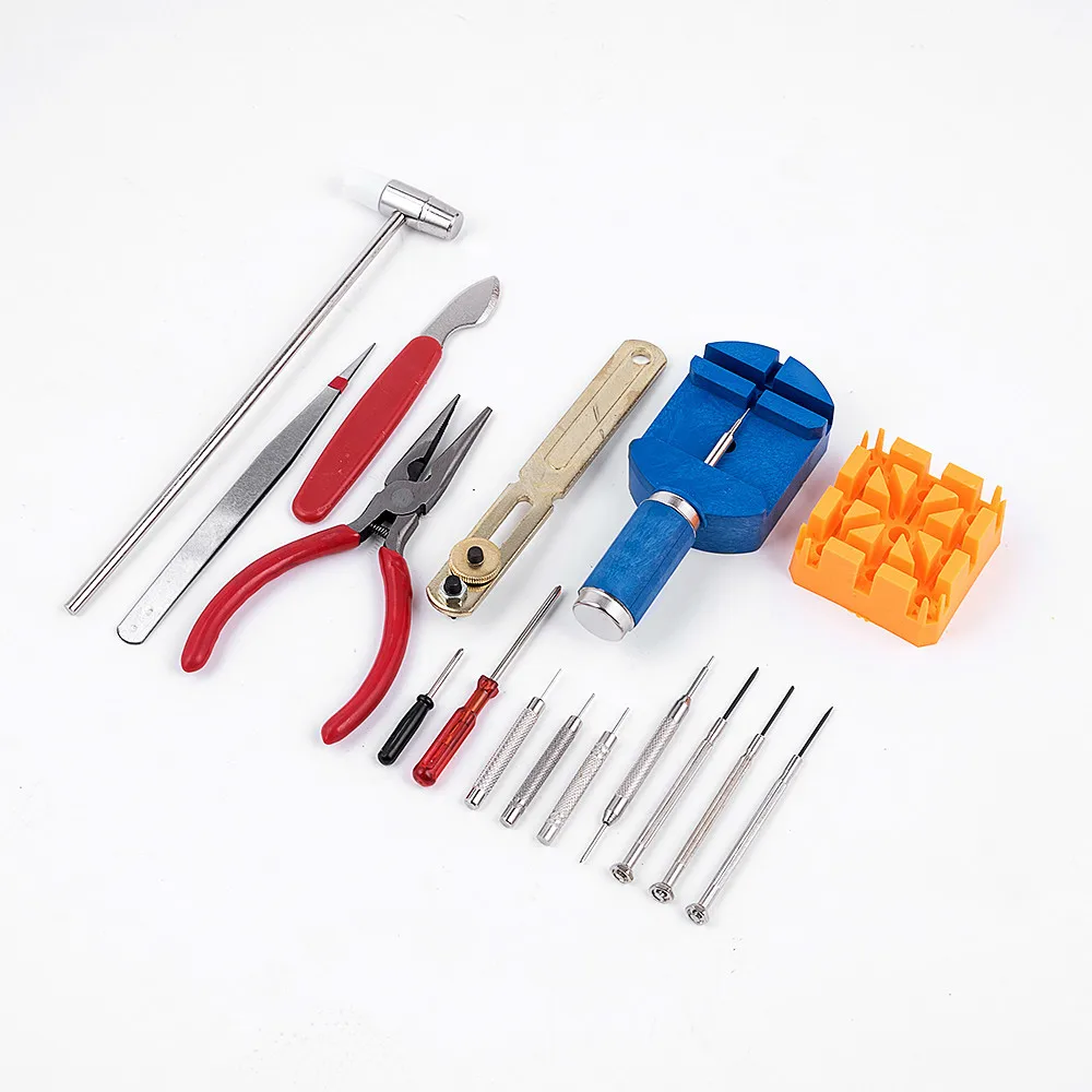 17 шт. часы Часы инструменты Ремкомплект Набор инструментов корпуса часов