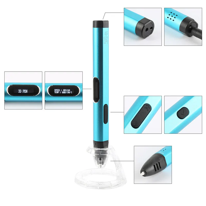 Новинка 2017 ручка для 3D принтера сделай сам с бесплатной оригинальной коробкой и