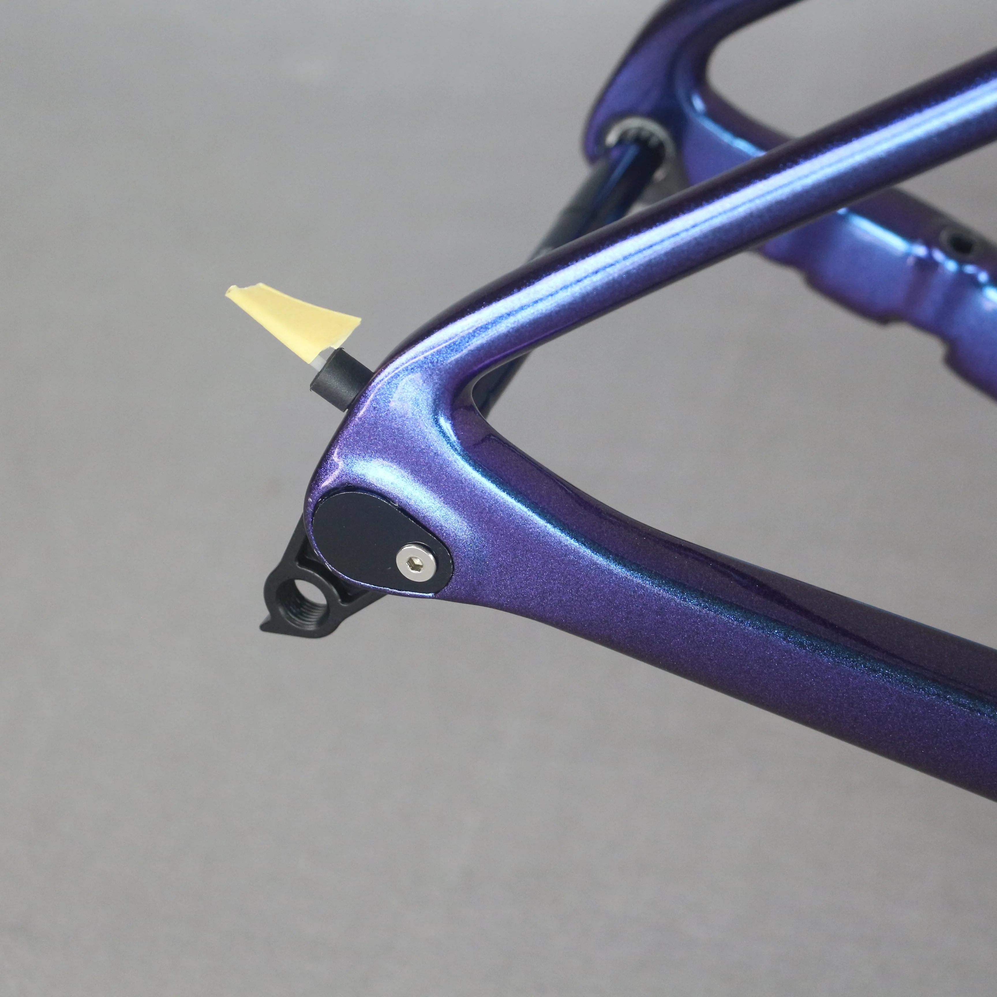 

2019 chameleon paint toray t1000 carbon fiber flat mount disc brake All Internal cable road bike frame FM009