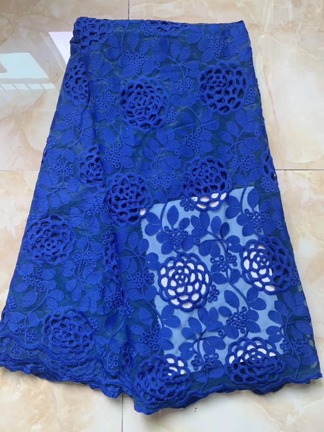 

2019 Latest African Lace Fabric High Quality French Tulle Net Lace Fabric Cord Lace Fabrics Nigerian White Wedding Lace KCD9206