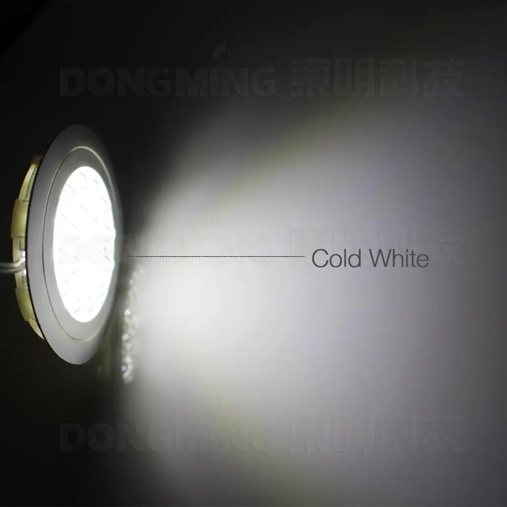 5 шт./лот алюминиевый круглый плоский светодиодный светильник для кухонного