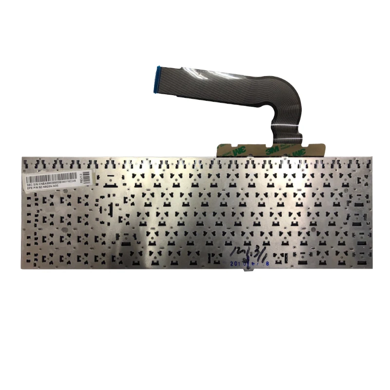 Новая клавиатура для ноутбука SAMSUNG RF510 RF511 QX530 RC530 серия Черная с версией