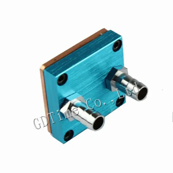 10 шт. в партии медный кулер для охлаждения воды компьютера процессора базовый