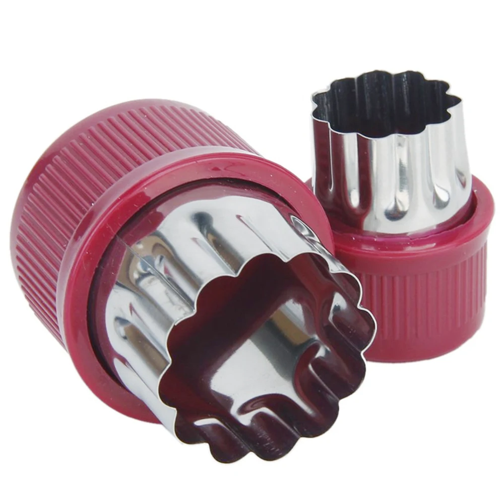 Идеальное 8 шт./компл. устройство резки овощей и фруктов из нержавеющей стали