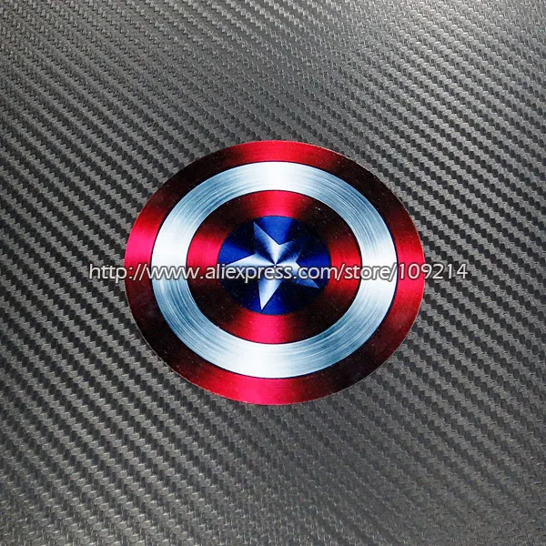 

CAPTAIN AMERICA SHIELD Auto SUV Sticker Decals Waterproof Large Size Y06