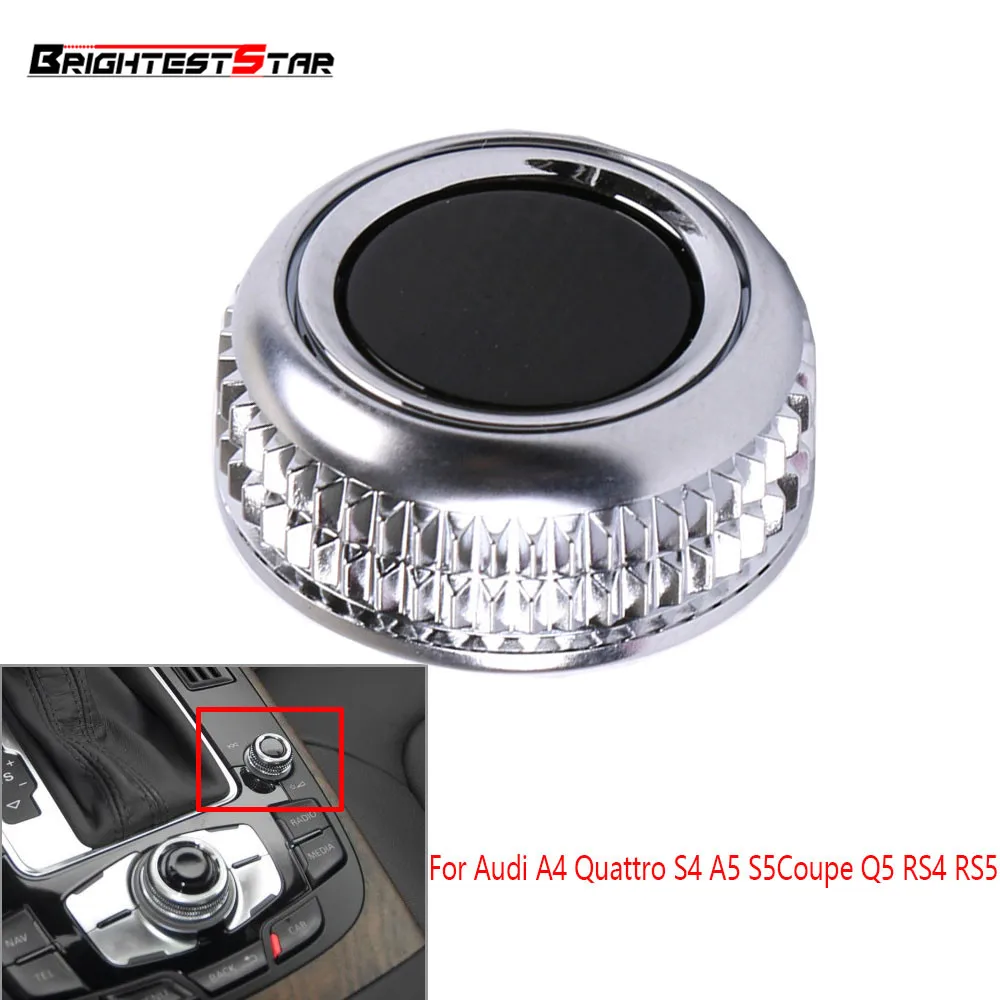 8T0919070B MMI Мульти Медиа регулятор громкости поворотная ручка Крышка хром для Audi A4 S4