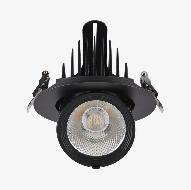 

Super Bright 10W 20W 30W 40W LED Trunk Light Gimbal Light Adjustable COB Gimable Rotation Recessed Ceiling Downlight AC85-265V