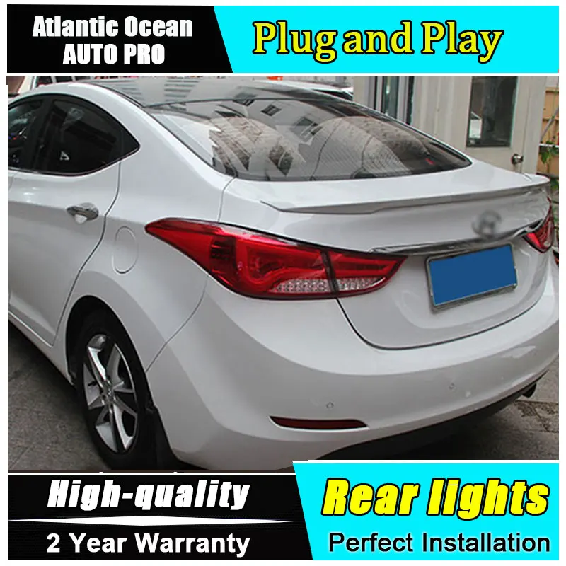 Car Styling for Hyundai Elantra Taillights BMW Design New MD Tail Lamp Rear Fog Light For 1Pair 4PCS | Автомобили и мотоциклы