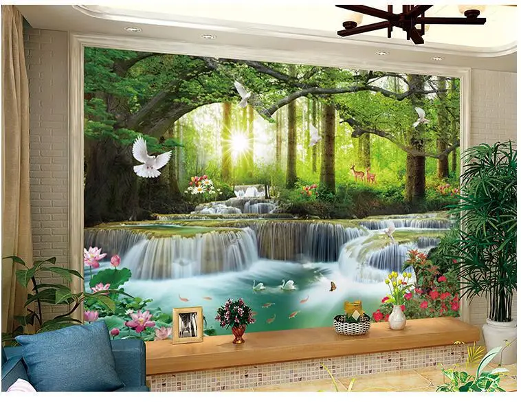 QIANZEHUI, DIY 5D алмазная вышивка, круглые алмазные Стразы для воды и богатства, полная алмазная живопись, вышивка крестиком, рукоделие