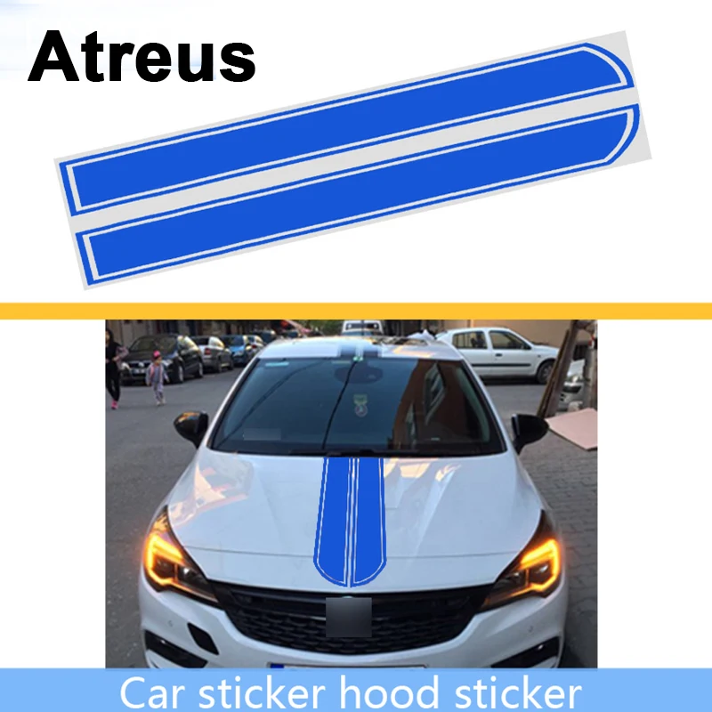 Atreus для Mercedes benz W204 W203 W211 AMG Mini cooper Skoda octavia автомобильный Стайлинг капота двигателя