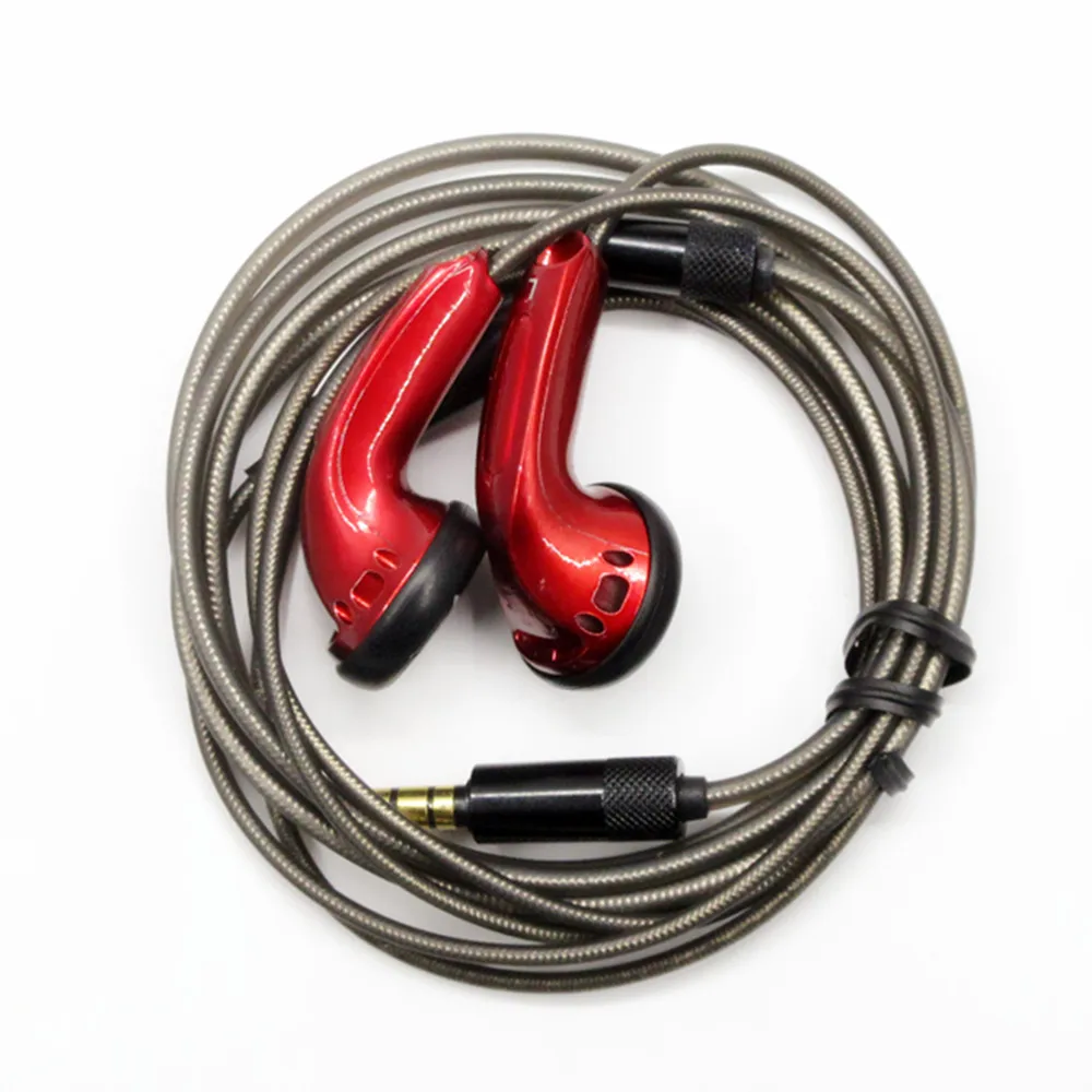 FENGRU CMX500 DIY MX500 In-ear с плоской головкой Наушники Hi-Fi наушники регулятор баса DJ