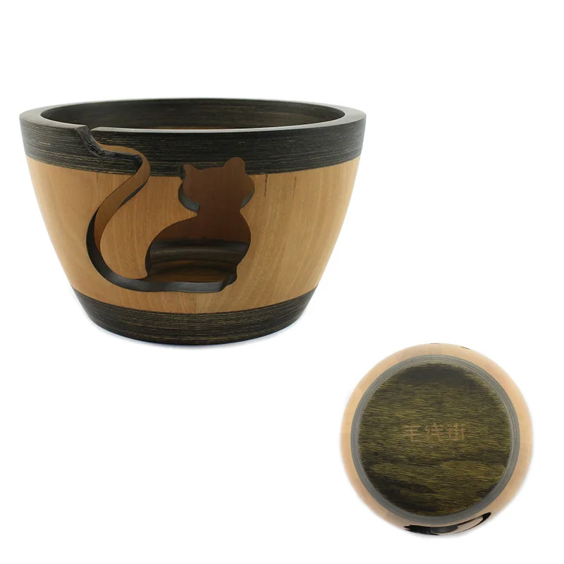 Вязание крючком деревянная пряжа чаша|yarn colors|bowlbowl wood |