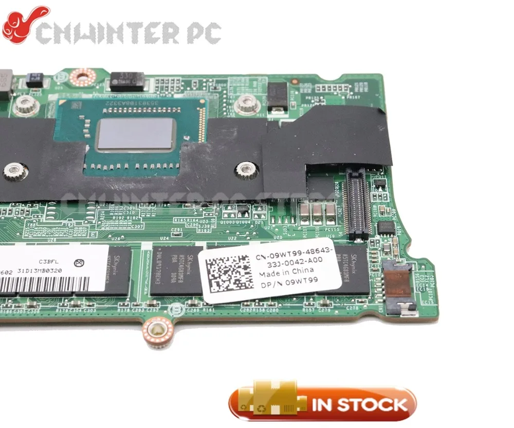 NOKOTION для Dell XPS 13 L322X материнская плата ноутбука I5-3337U процессор 8 Гб RAM DAD13BMBCC1 CN-09WT99