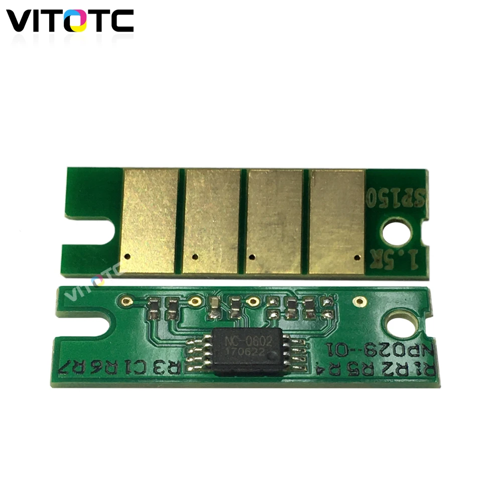 5x тонер картридж чип совместимый для Ricoh Aficio SP100 SP100SU SP100SF SP112 SF 112SU SP 100su 110q111 111sf чипы