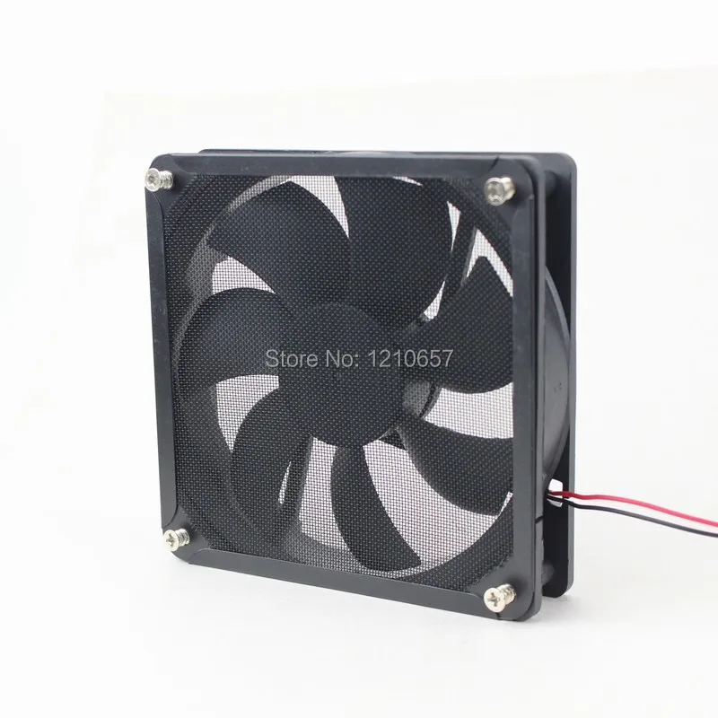 100 штук в партии черный 120 мм PC чехол для компьютера пылезащищенный Вентилятор