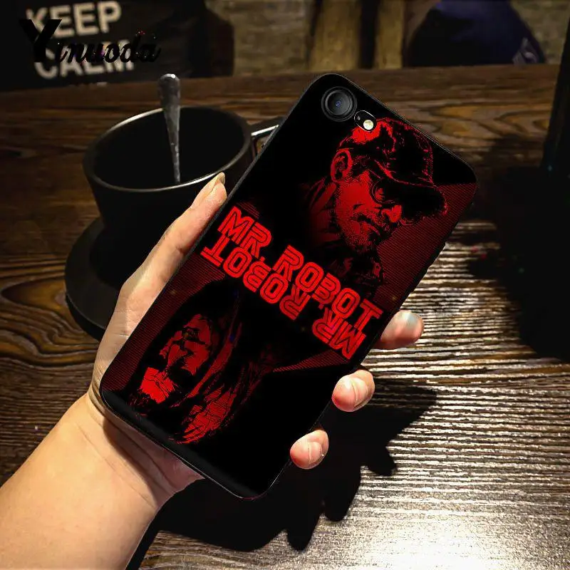 5 Yinuoda Mr Robot первоклассные аксессуары для телефонов Чехол для iPhone X 6 7 6s 7plus 8 8Plus XS XR 5C SE 11 11pro 11promax - Цвет: 5