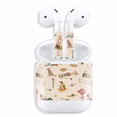 Выпуск защитный виниловый EKIND стикер наушники для Apple AirPods шкуры съемный клей декоративная наклейка пленка
