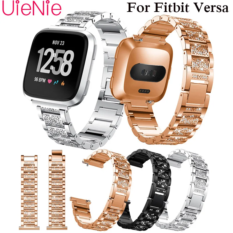 Stainless Steel watch Band for Fitbit Versa Classic Metal Strap Smart Watch replace Watchband Accessories band | Наручные часы