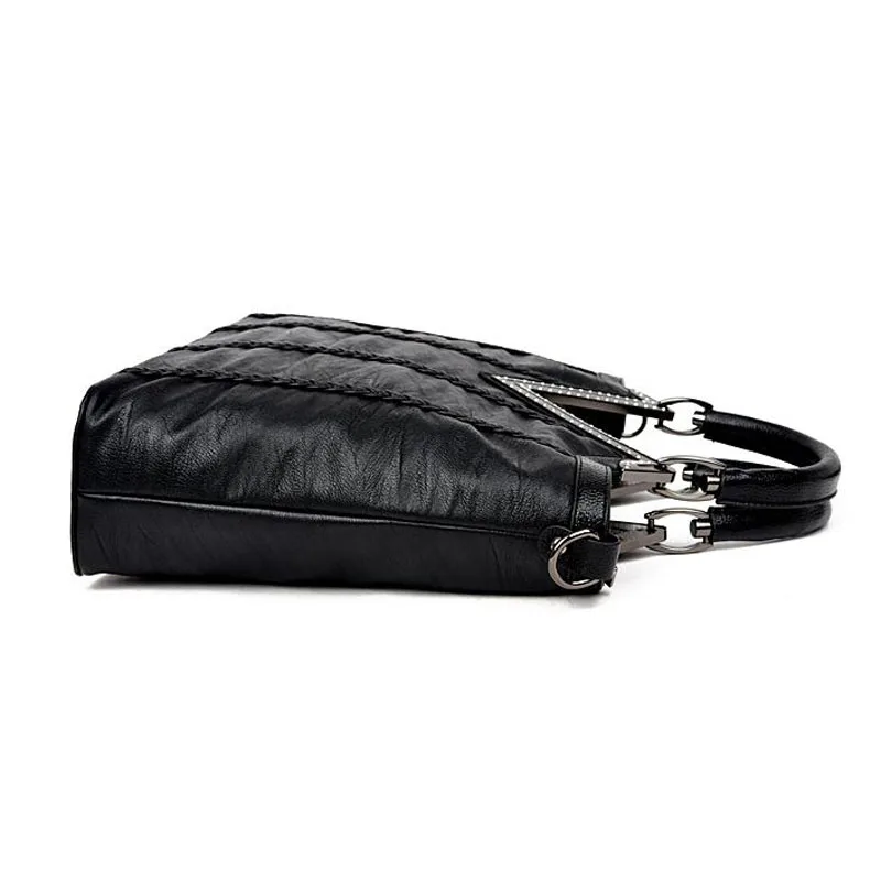 LYKANEFU PU Leather Bag OL Lady Purse Women Handbag Tote Shoulder Bags Bolsa Feminina Designer Handbags Of Famous Brand | Багаж и сумки